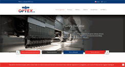 Desktop Screenshot of optex.pl